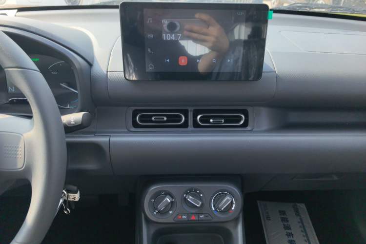 Used Wuling Hongguang New Energy 2024 All-Electric Model 300KM Standard Version Audio And AC Panel