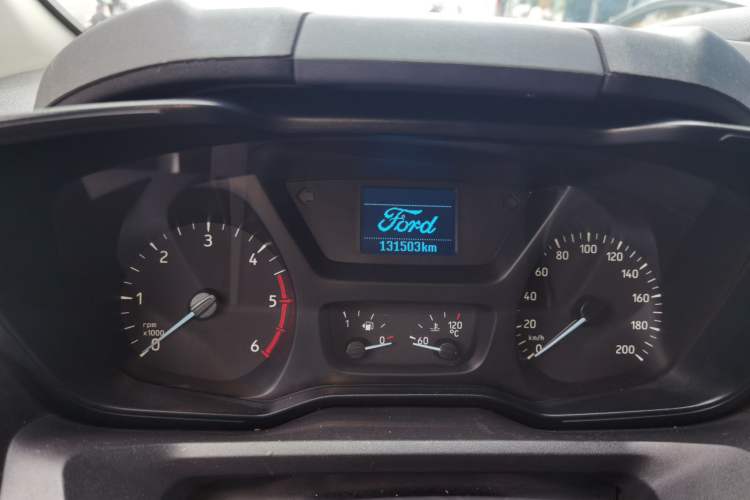 Used Ford Transit  Odometer Close Up