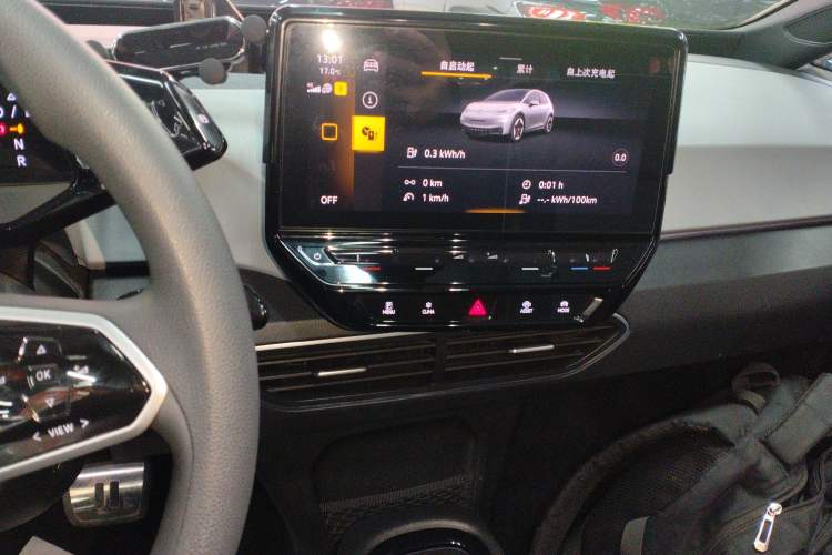 Used Volkswagen ID.3 2023 Upgraded Model Pure Intelligent Enjoyment Version Audio And AC Panel