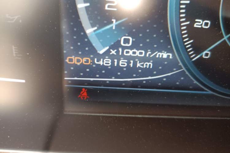 Used Haima 7X 2020 1.6 TGDI Automatic Luxury Model Odometer Close Up