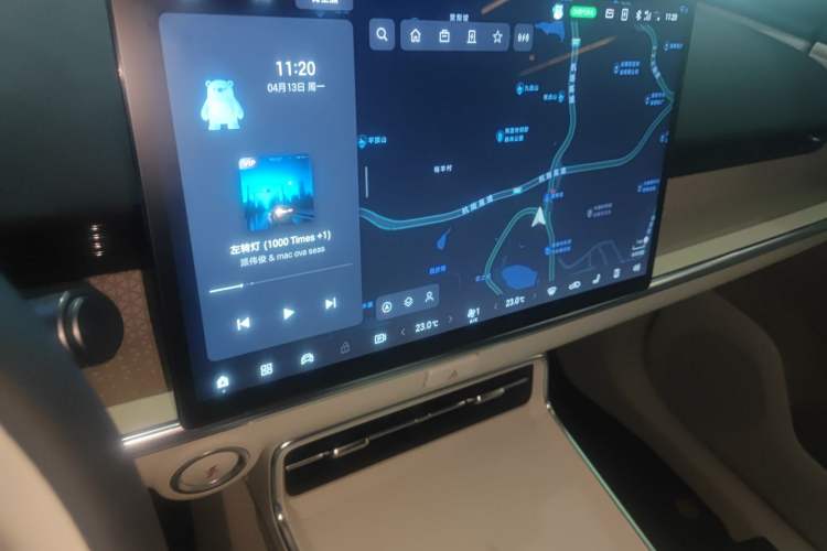 Used Toyota BZ 3X 2025 520 Pro LiDAR Edition Audio And AC Panel