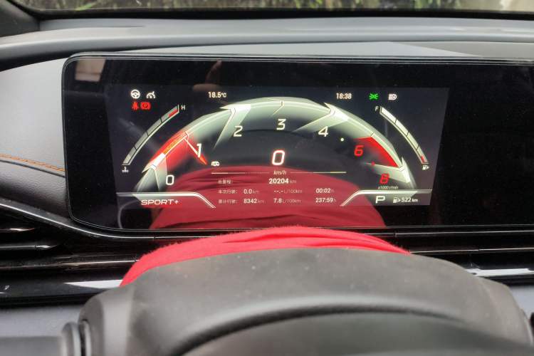 Used GAC Trumpchi EMPOW 2022 270T DCT J16 R-Style Track Edition Instrument Cluster