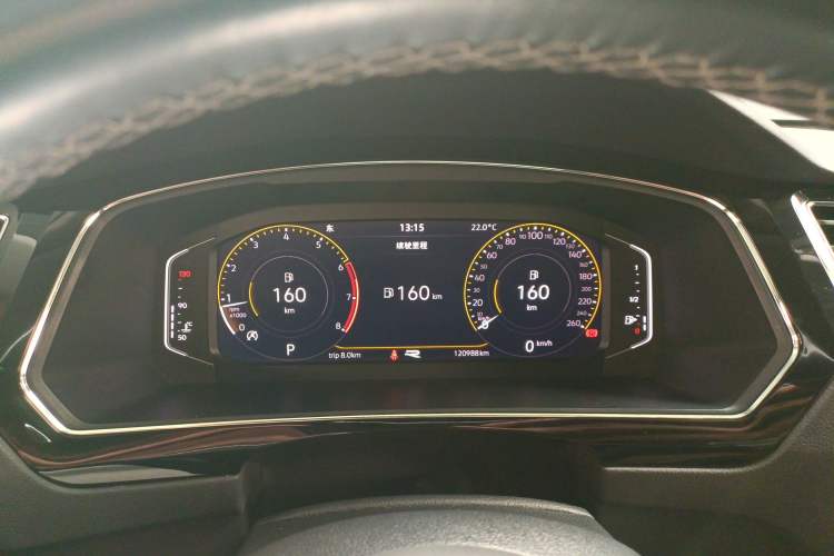 Used Volkswagen Tiguan L 2021 330TSI Automatic Two-Wheel Drive R-Line Enhanced Edition Instrument Cluster