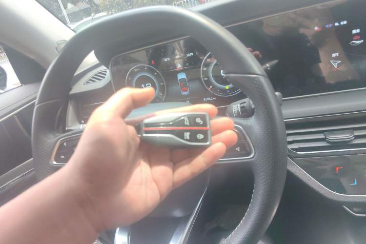 Used Hongqi HS5 2022 Facelifted Version 2.0T Smart Connect Flagship All-Wheel-Drive Edition Vehicle Key