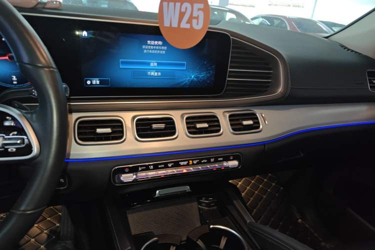 Used Mercedes-Benz GLE Coupe 2020 GLE 350 4MATIC Coupe SUV Luxury Model Audio And AC Panel