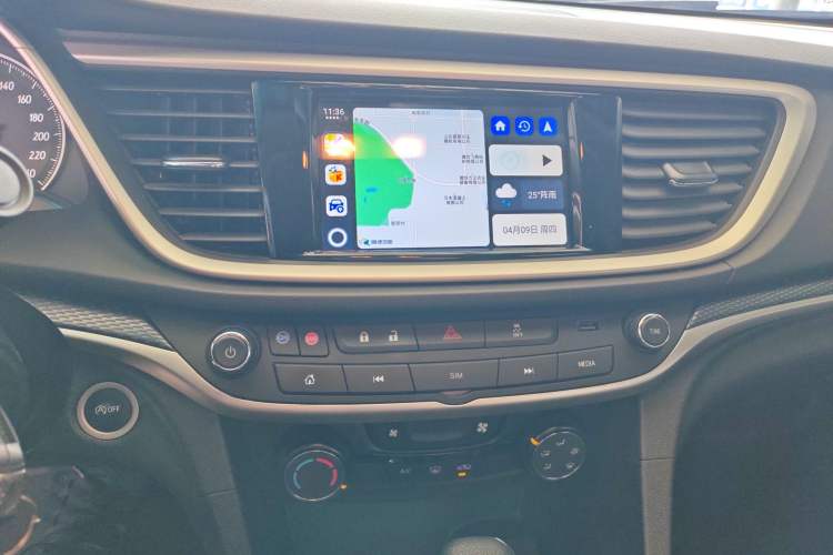 Used Buick GT 2021 Revised Version Flagship 1.5L Automatic Elite Edition Audio And AC Panel