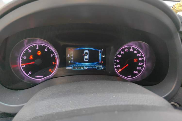 Used BYD Surui 2014 1.5L Manual Luxury Model Odometer Close Up