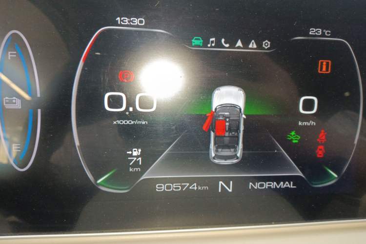 Used ORA Good Cat 2022 400km Standard Range Luxury Version Lithium Iron Phosphate Instrument Cluster