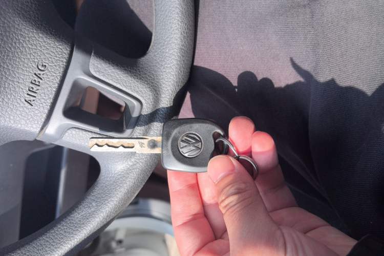 Used Volkswagen Santana 2015 1.6L Manual Fashion Edition Vehicle Key