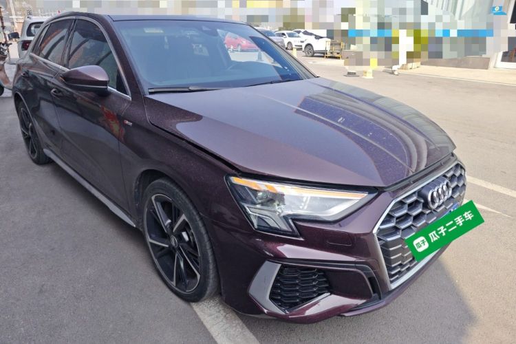 Used Audi A3 2021 Sportback 35 TFSI Fashionable Sports Model Front Right 45 Deg