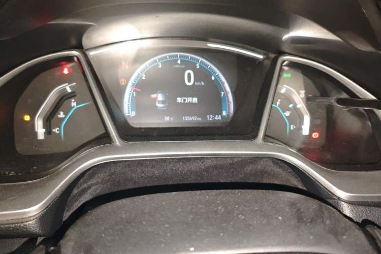 Used Honda Civic 2019 220TURBO CVT Dynamic Edition China VI Odometer Close Up