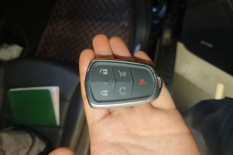 Used Cadillac XT5 2020 Revised Version 28T Four-Wheel Drive Tech Edition Vehicle Key