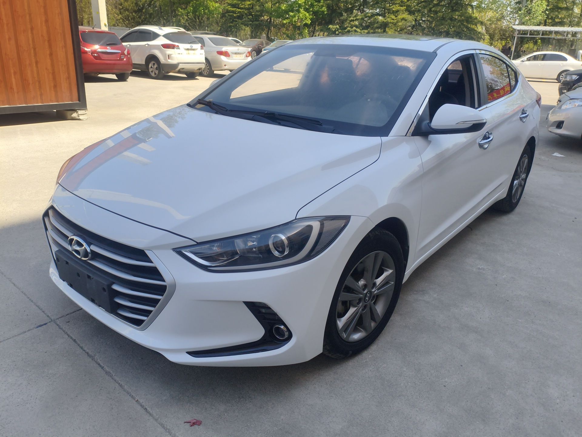 تحت مقدمة السيارة