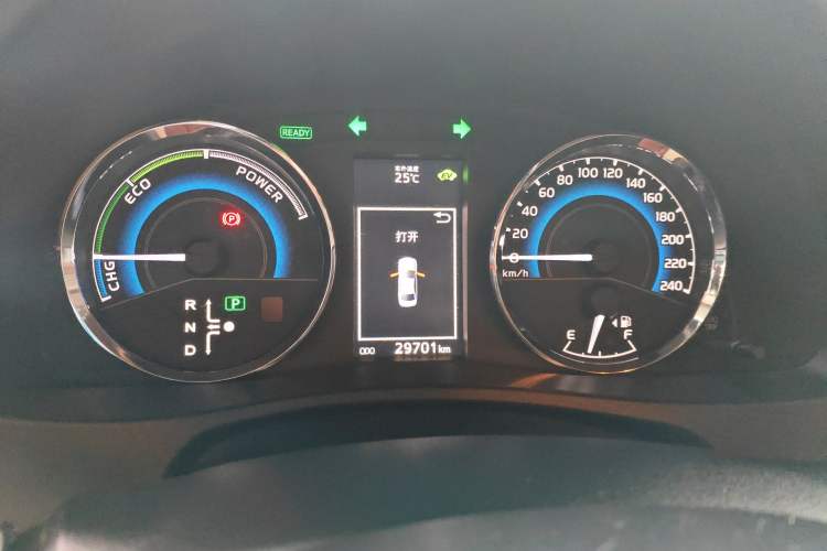 Used Toyota Levin 2017 Revised Dual-Engine 1.8H GS E-CVT Elite Sunroof Version China V Standard Instrument Cluster