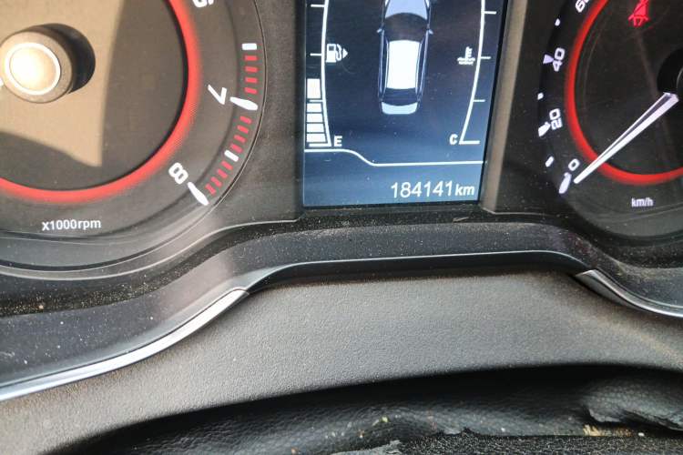 Used Chery Arrizo 5 2017 1.5L Manual Fashion Edition Odometer Close Up