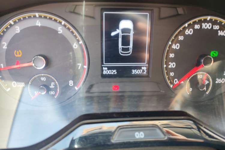 Used Volkswagen Bora 2020 1.5L Automatic Fashion Edition Odometer Close Up