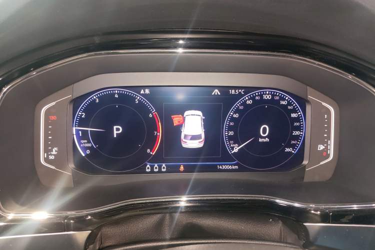 Used Volkswagen Teramont X 2019 380TSI Four-Wheel Drive Prestige Luxury Edition Instrument Cluster