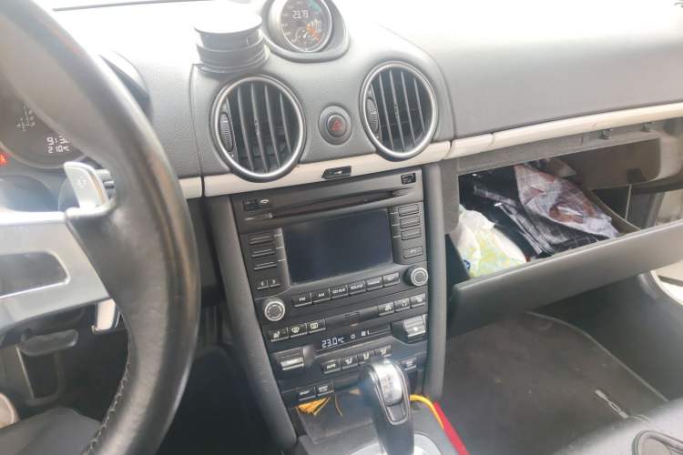 Used Porsche Cayman 2012 Cayman Black Edition 2.9L Audio And AC Panel