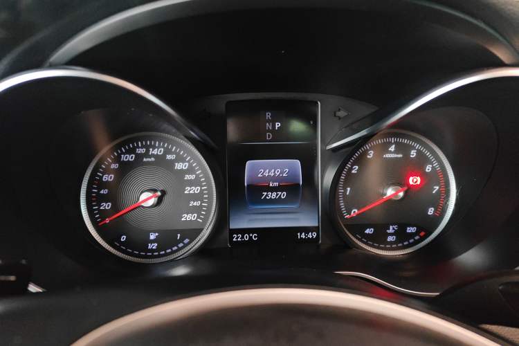 Used Mercedes-Benz GLC 2019 Facelift GLC 260 L 4MATIC Luxury Model Instrument Cluster