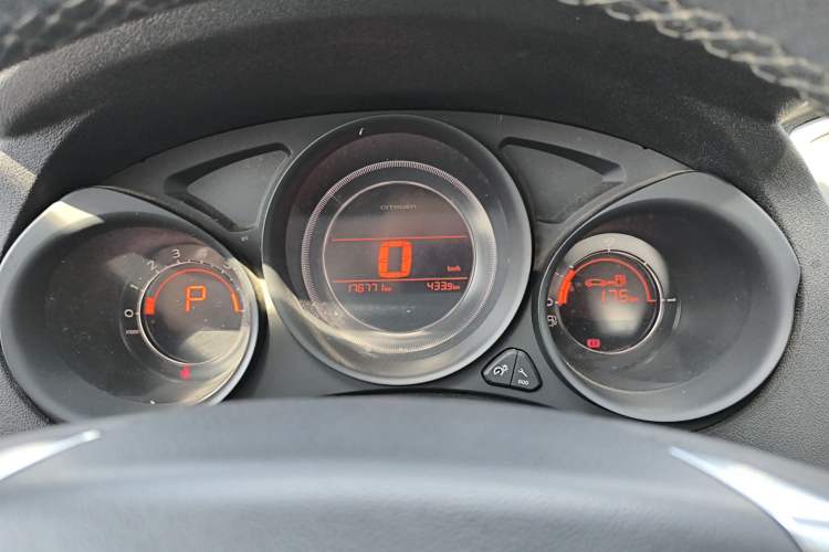 Used Citroen C4L 2014 1.8L Intelligent Drive Automatic Enjoyment Model Instrument Cluster