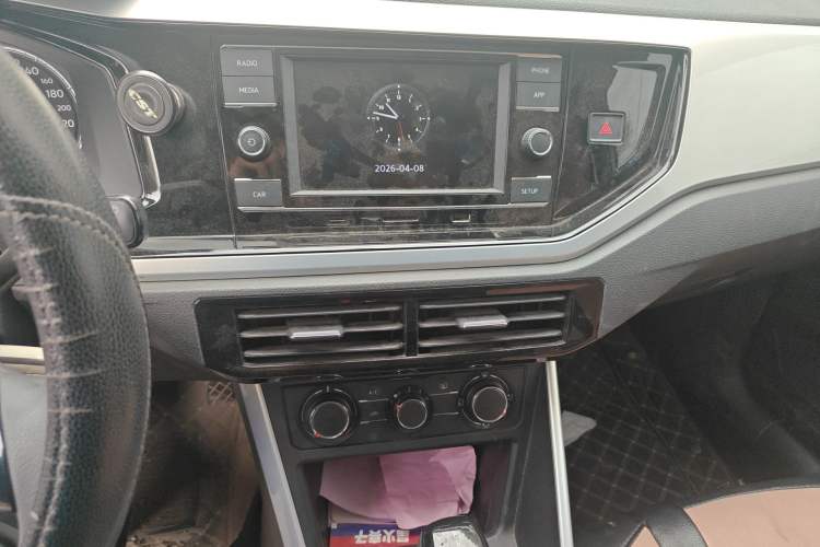 Used Volkswagen Polo 2019 Plus 1.5L Automatic Colorful Technology Edition Audio And AC Panel