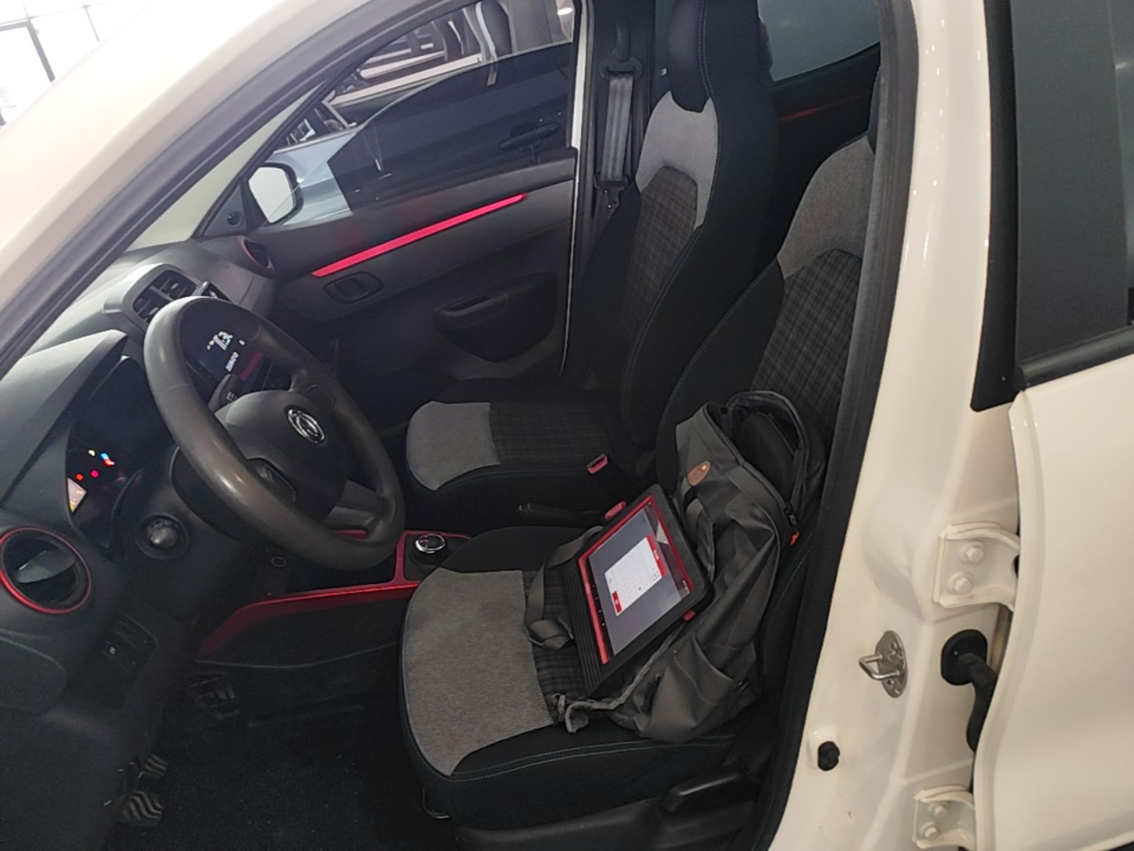 Avant de la voiture