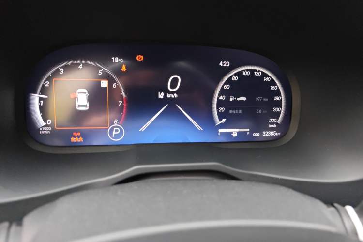 Used Toyota Wildlander 2024 2.0L CVT Two-Wheel Drive Luxury PLUS Edition Odometer Close Up