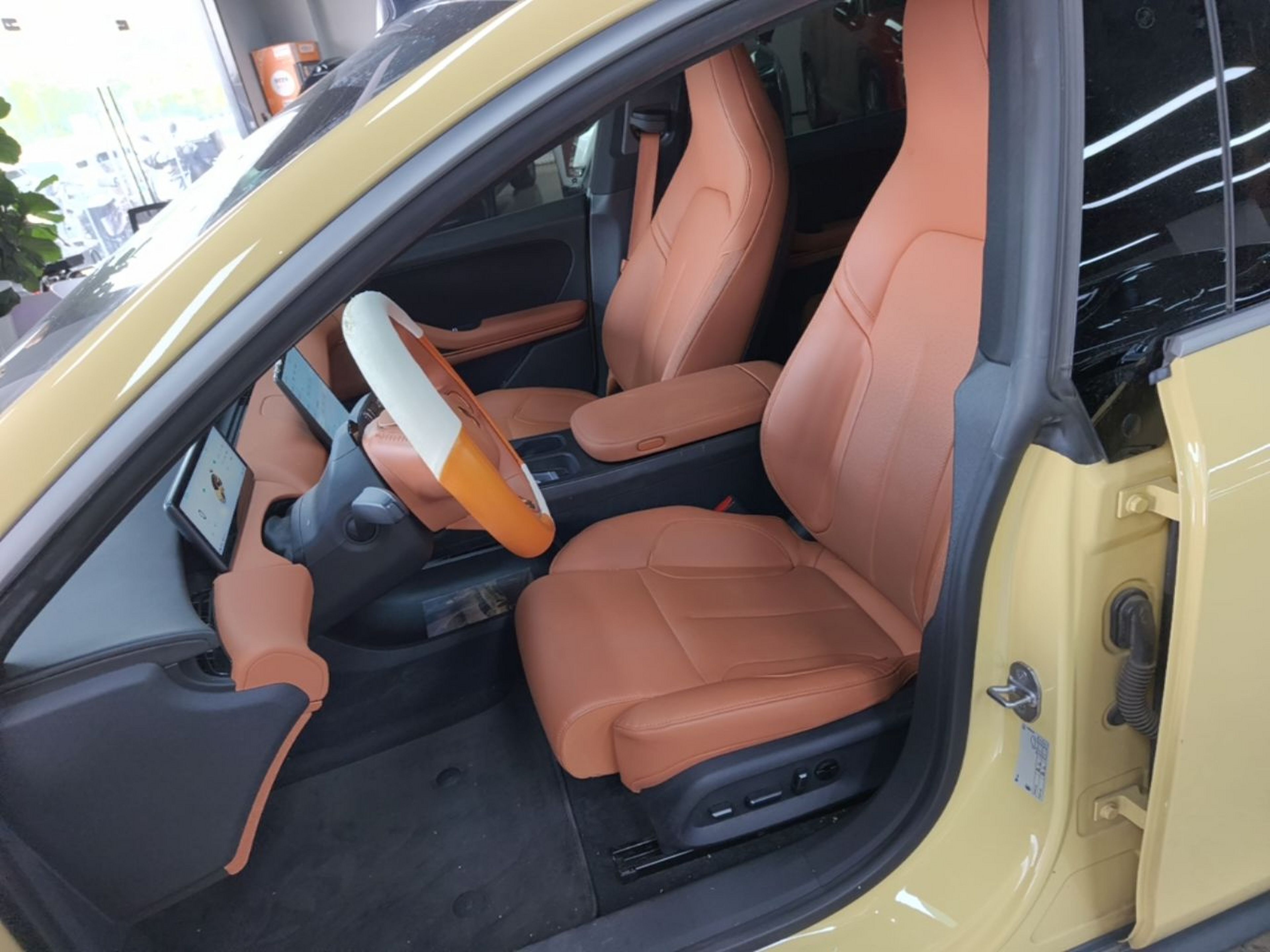 Avant de la voiture