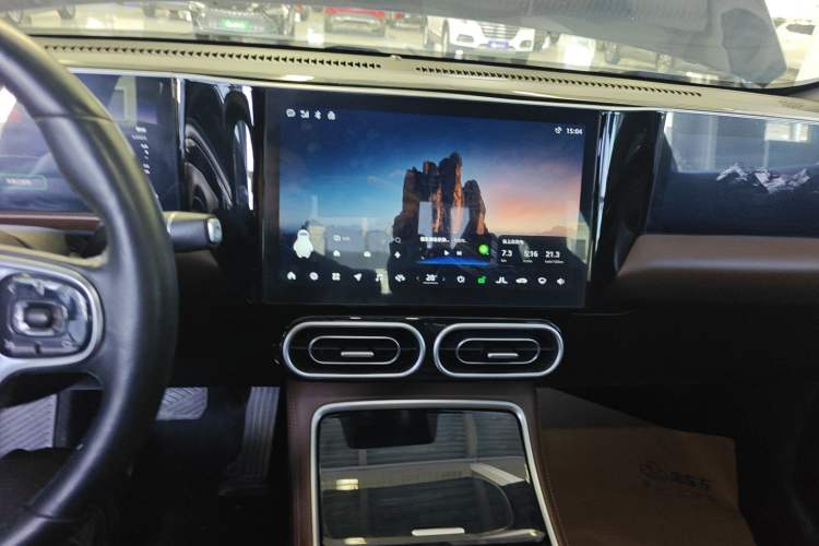 Used Leapmotor C01 2023 525 Comfort Edition Audio And AC Panel