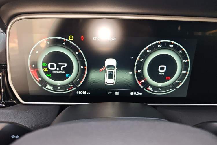 Used Hongqi HS5 2019 2.0T Smart Connect Flagship Edition Instrument Cluster