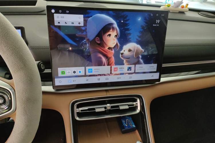 Used Geely Galaxy A7 2025 Model EM-i 150km Exploration+ Edition Audio And AC Panel