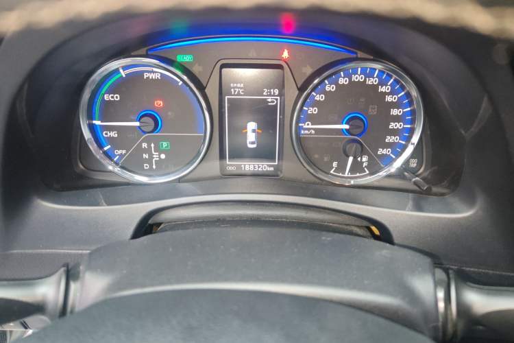 Used Toyota Levin Hybrid E+ 2019 1.8L GS E-CVT Elite Model with Sunroof Odometer Close Up