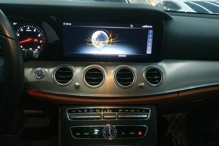 Used Mercedes-Benz E-Class 2018 E 200 Sport Edition Audio And AC Panel