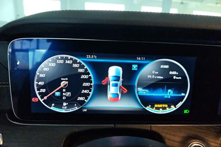 Used Mercedes-Benz E-Class 2020 E 300 L Sporty and Stylish Model Instrument Cluster