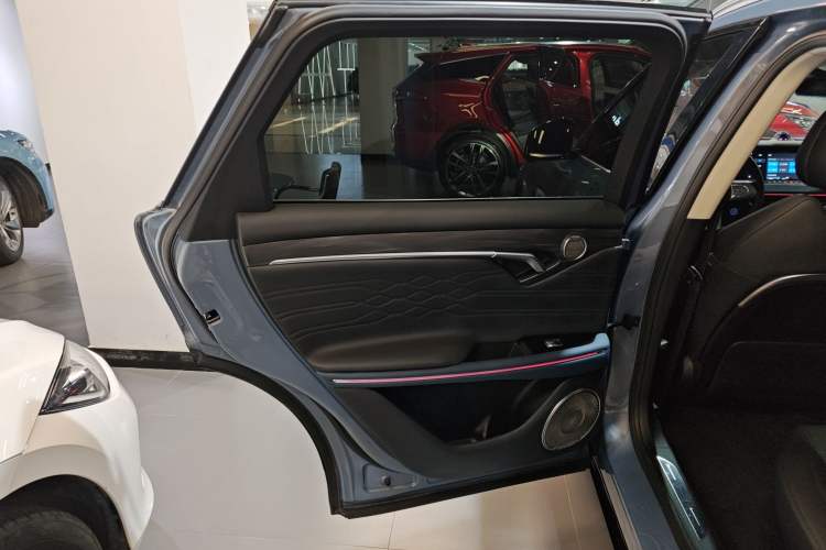 Used VOYAH FREE 2021 Four-Wheel Drive Standard Range-Extended Exclusive Luxury Package Left Rear Door Interior