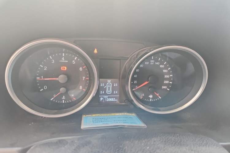 Used Haval H6 2017 Red-Label Sport Edition 1.5T Automatic Two-Wheel Drive Luxury Model Instrument Cluster