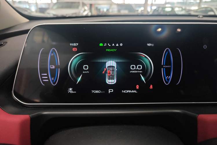 Used ORA Good Cat GT 2023 Mulan Edition 401km Luxury Version Instrument Cluster