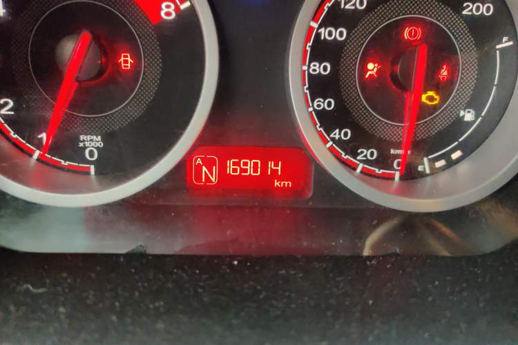 Used MG 3 2014 1.5L AMT Elite Edition Odometer Close Up