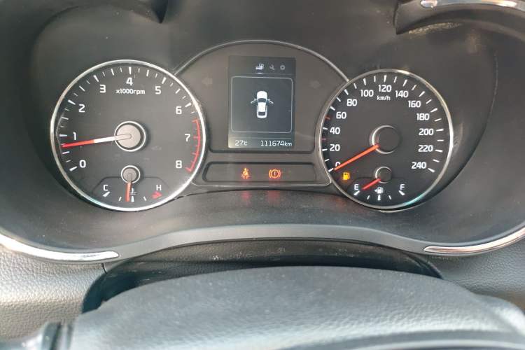 Used Kia K3 2016 1.6L Manual GL Odometer Close Up