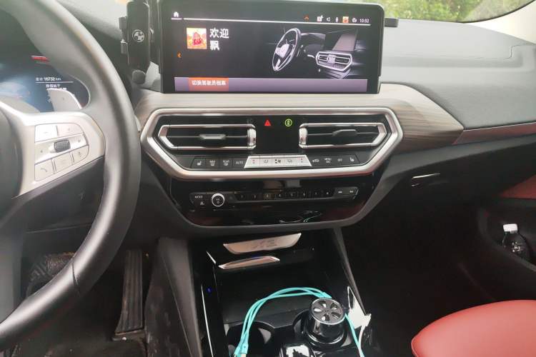 Used BMW X3 2023 Restyled xDrive30i Leading Edition M Night Sky Package Audio And AC Panel