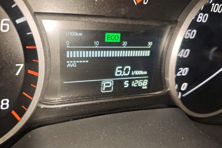 Used Nissan Sylphy 2019 Classic 1.6XE CVT Comfort Edition Odometer Close Up