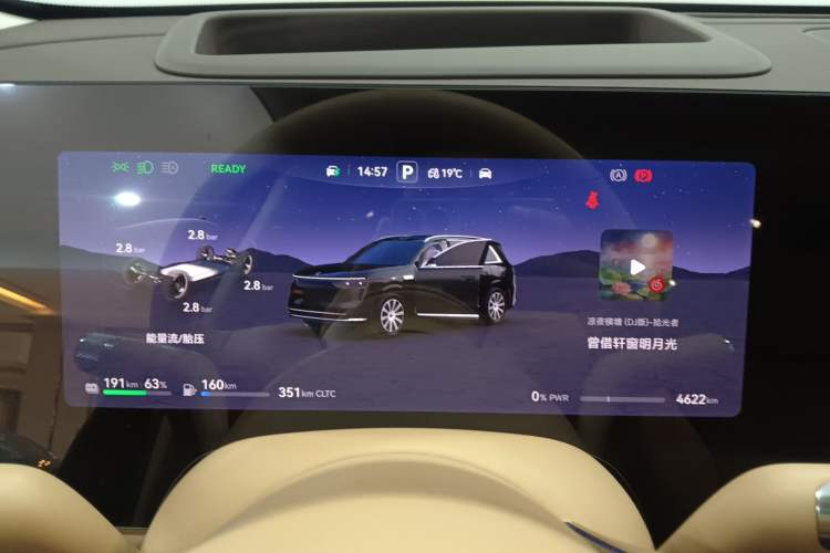 Used Hima AITO M8 2025 Extended-Range Max+ Version 53.4 kWh 6-Seater Edition Instrument Cluster