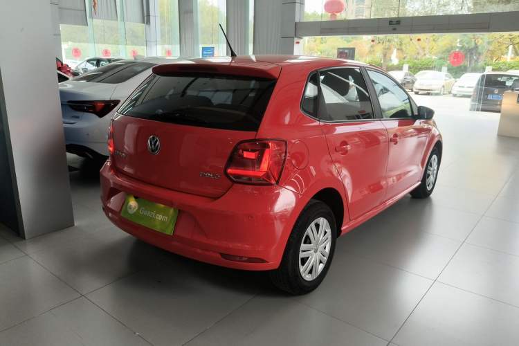 Used Volkswagen Polo 2016 1.4L Automatic Trendy Model Rear Right 45 Deg