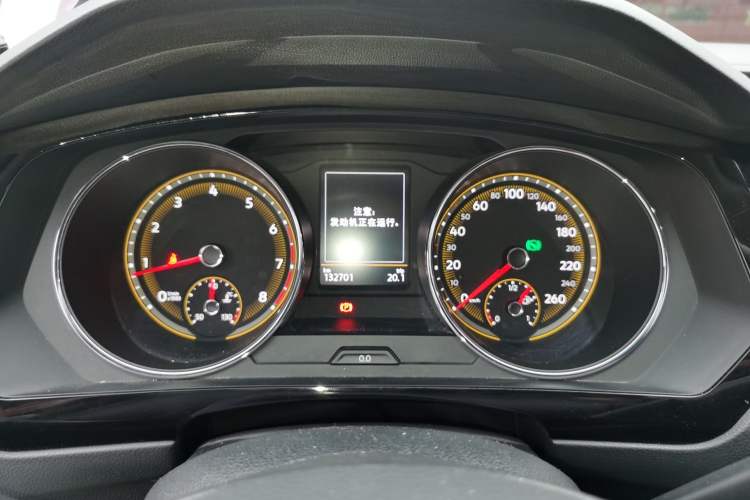 Used Volkswagen Tiguan L 2020 330TSI Automatic Two-Wheel Drive Panoramic Comfort Edition China VI Standard Instrument Cluster