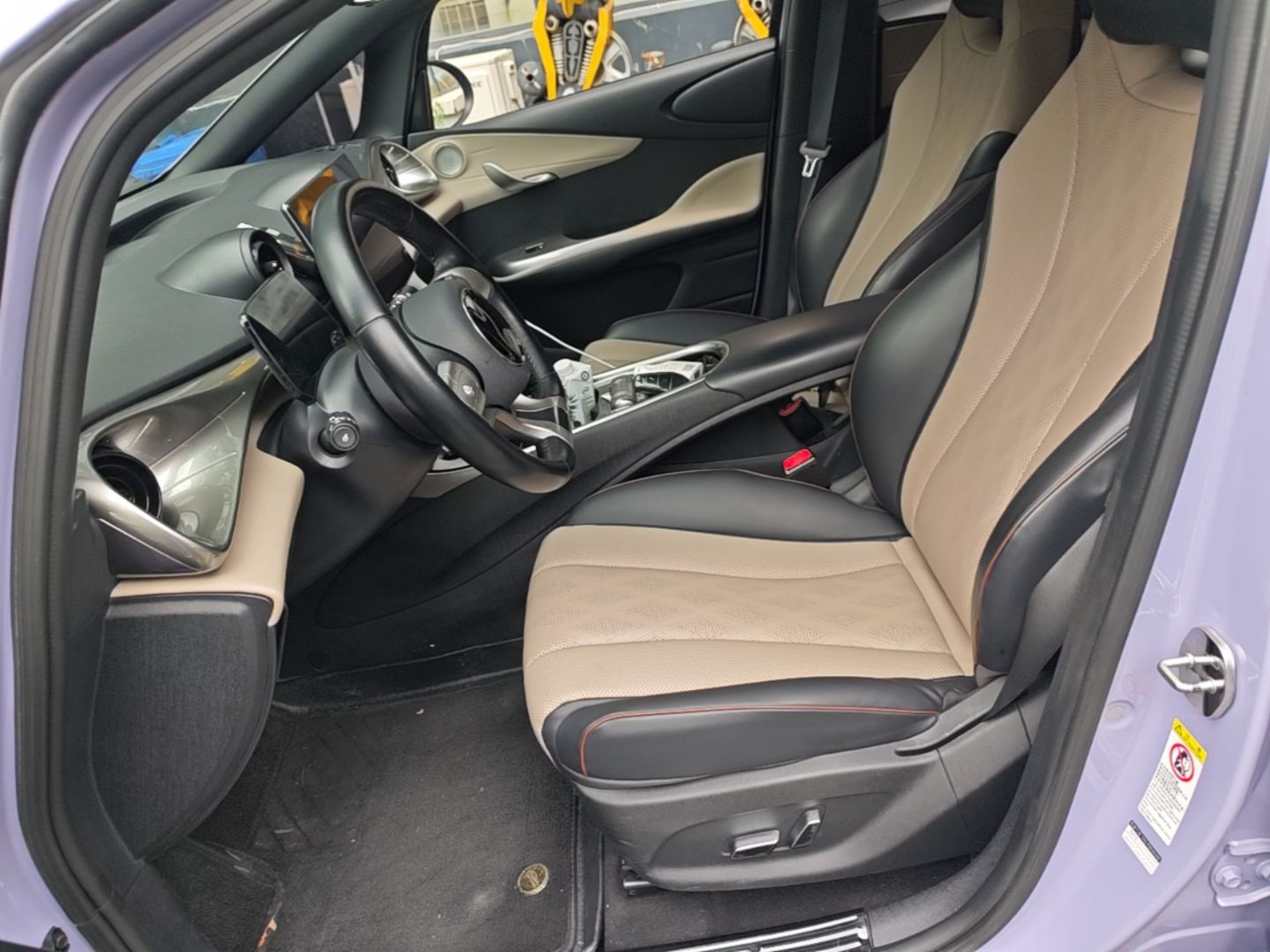 Avant de la voiture