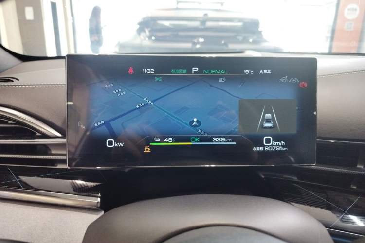 Used BYD Seal 2022 700 km Long-Range Rear-Wheel-Drive Version Instrument Cluster