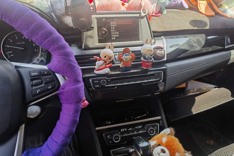 Used BMW 2 Series Active Tourer 2015 218i Sports Design Package Audio And AC Panel