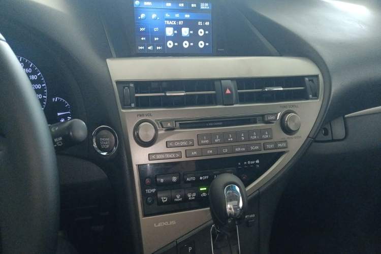 Used Lexus RX Classic 2013 270 Elegant Edition Audio And AC Panel