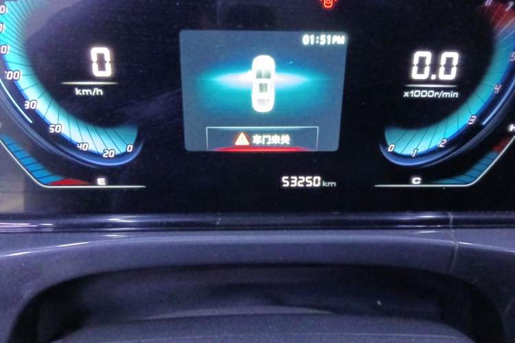 Used CHANGAN Eado 2020 PLUS Blue Whale NE 1.4T GDI DCT Fēngshàng Trim Odometer Close Up