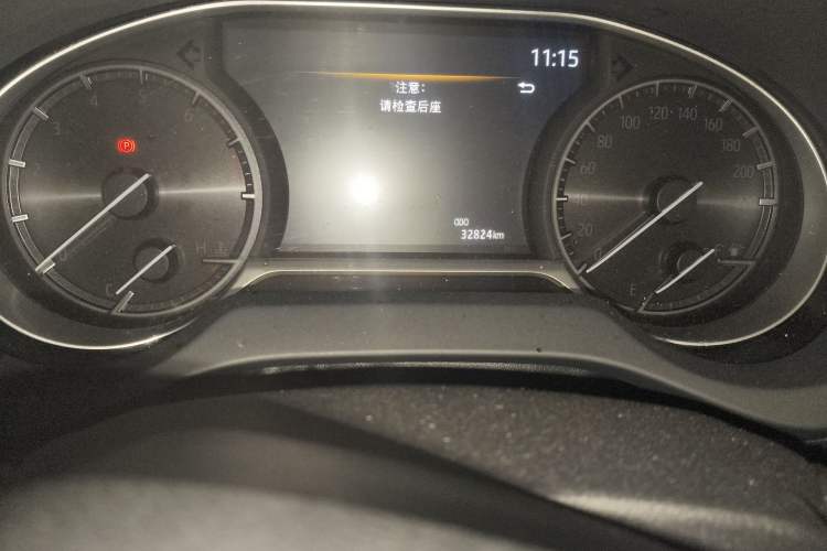 Used Toyota Venza 2023 2.0L CVT Two-Wheel Drive Luxury Edition Odometer Close Up